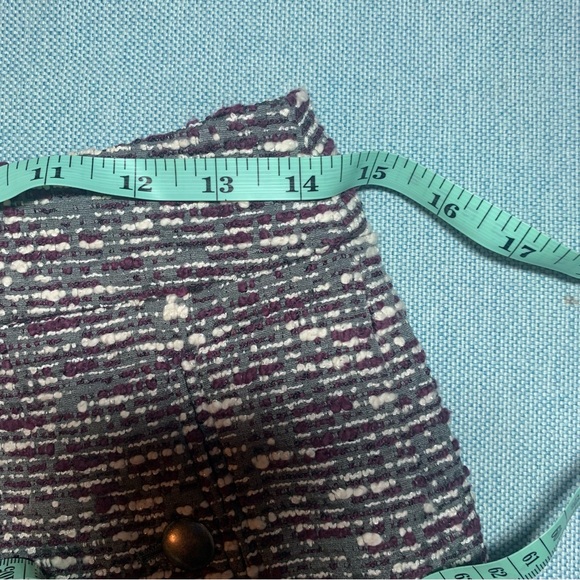 LOFT Tweed Skirt Size 00P - Picture 8 of 9
